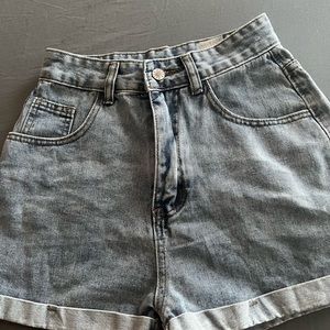 Shein extra small high waisted jean shorts…